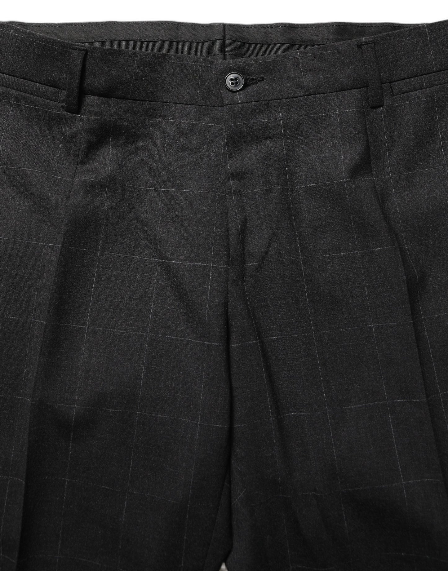 Dolce & Gabbana Black Wool Slim Fit Formal 2 Piece Men Suit