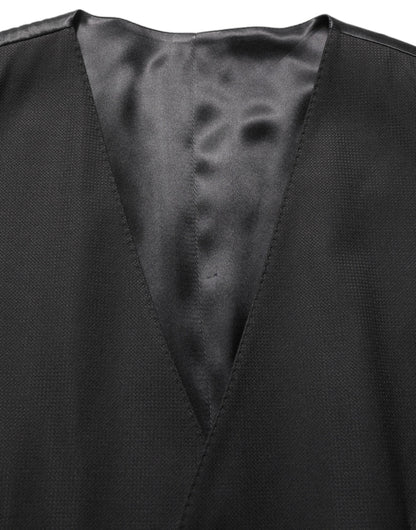 Dolce & Gabbana Black MARTINI Slim Fit Formal 3 Piece Suit