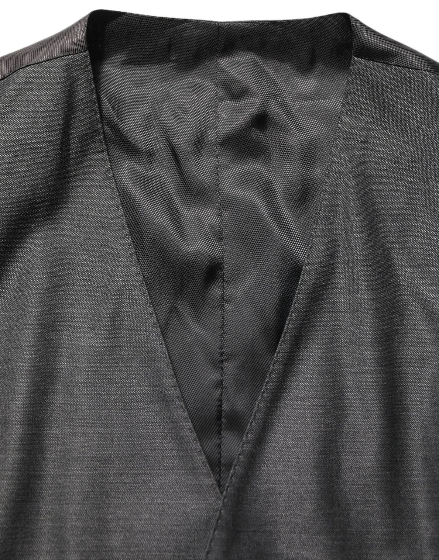 Dolce & Gabbana Gray MARTINI Slim Fit Formal 3 Piece Suit