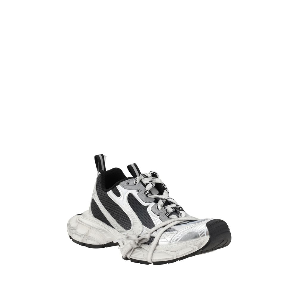 Athletic Sneakers by Balenciaga for men in polyester polyethylene & polyurethane multicolor showcases an impeccable silhouette, defined by an impeccable chunky style design that perfectly captures the essence of the Men's Chunky Polyester Polyethylene & Polyurethane Athletic Sneakers.