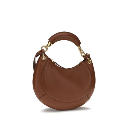 Shoulder Bag by Chloé for women in bio-acetate cotton & bos taurus calf leather brown features a enviable silhouette, showcasing a secure buckle, ample external-pockets & cardholder, and enviable shoulder-strap & adjustable-strap for a enviable finish.