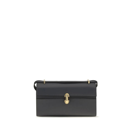 Shoulder Bag by Savette for women in bos taurus calf leather gray & signature features a enviable silhouette, showcasing a secure snap, ample built-in-compartments, and enviable shoulder-strap & handle for a enviable finish.