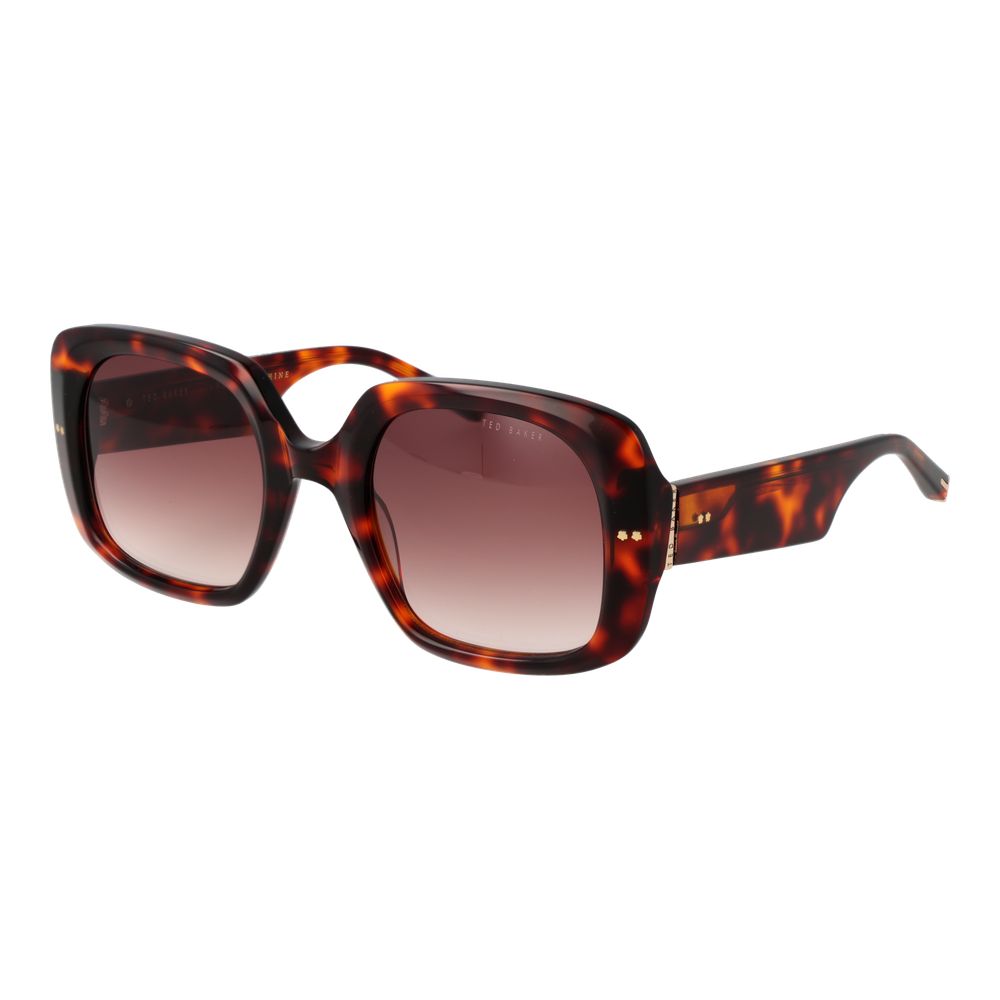 Ted Baker Square Gradient Dark-Tint Acetate Sunglasses - Brown