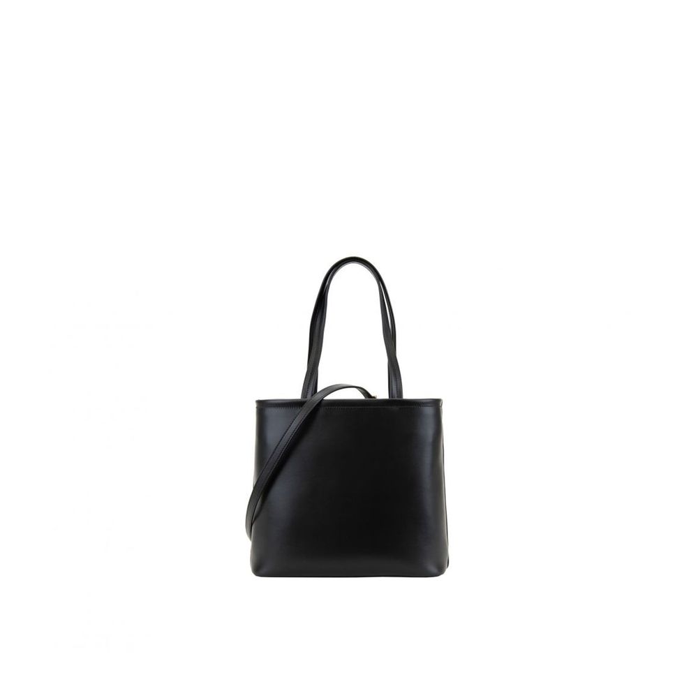 This Tote Bag by Prada for women in calfskin leather black & print features an jet-set Calfskin Leather Tote Bag design with a secure , ample , and jet-set shoulder-strap, handle & detachable-strap.