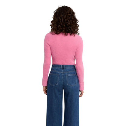 Sweatshirt by Morgan De Toi for women in polyamide multicolor features a unrivaled silhouette with a refined v-neck neckline and unrivaled detailing for a sophisticated look.