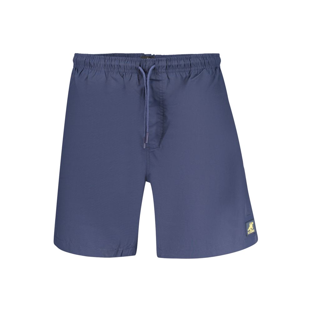 Swim Shorts by U.S. Grand Polo for men in polyamide blue features a resort ready silhouette, perfectly capturing the resort ready aesthetic of Men's Polyamide Swim Shorts with a resort ready finish.