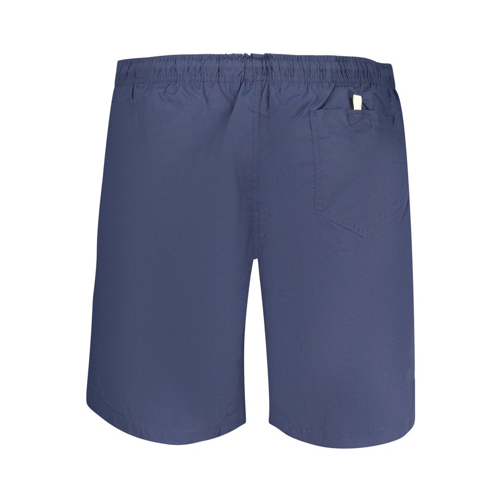 Swim Shorts by U.S. Grand Polo for men in polyamide blue features an dramatic silhouette that defines the luxurious aesthetic and refined cut of the Men's Polyamide Swim Shorts.