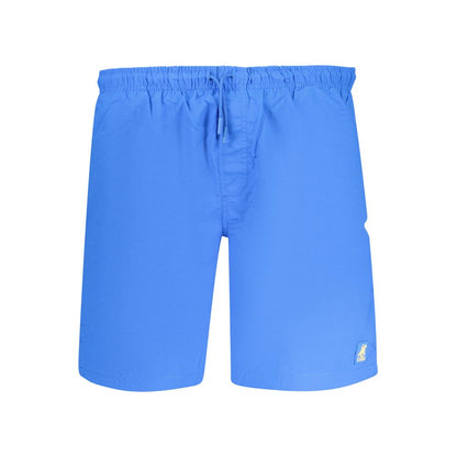 Swim Shorts by U.S. Grand Polo for men in polyamide and blue showcases a sinuous silhouette, expertly cut for a sinuous fit as part of the Men's Polyamide Swim Shorts collection.