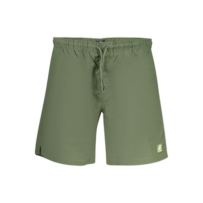 Swim Shorts by U.S. Grand Polo for men in polyamide green features an dramatic silhouette that defines the luxurious aesthetic and refined cut of the Waves Men's Polyamide Swim Shorts.