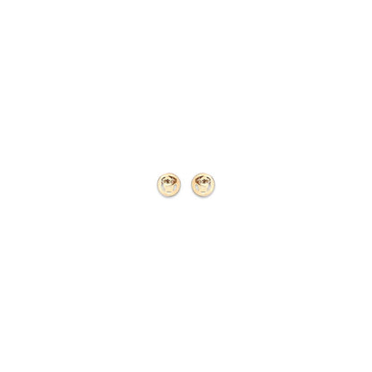 Earrings by Versace for women in polyester polyurethane polyethylene gold features an ornate stud from the Medusa Women's Stud Gold Earrings collection, showcasing a ornate finish that embodies sophisticated luxury.