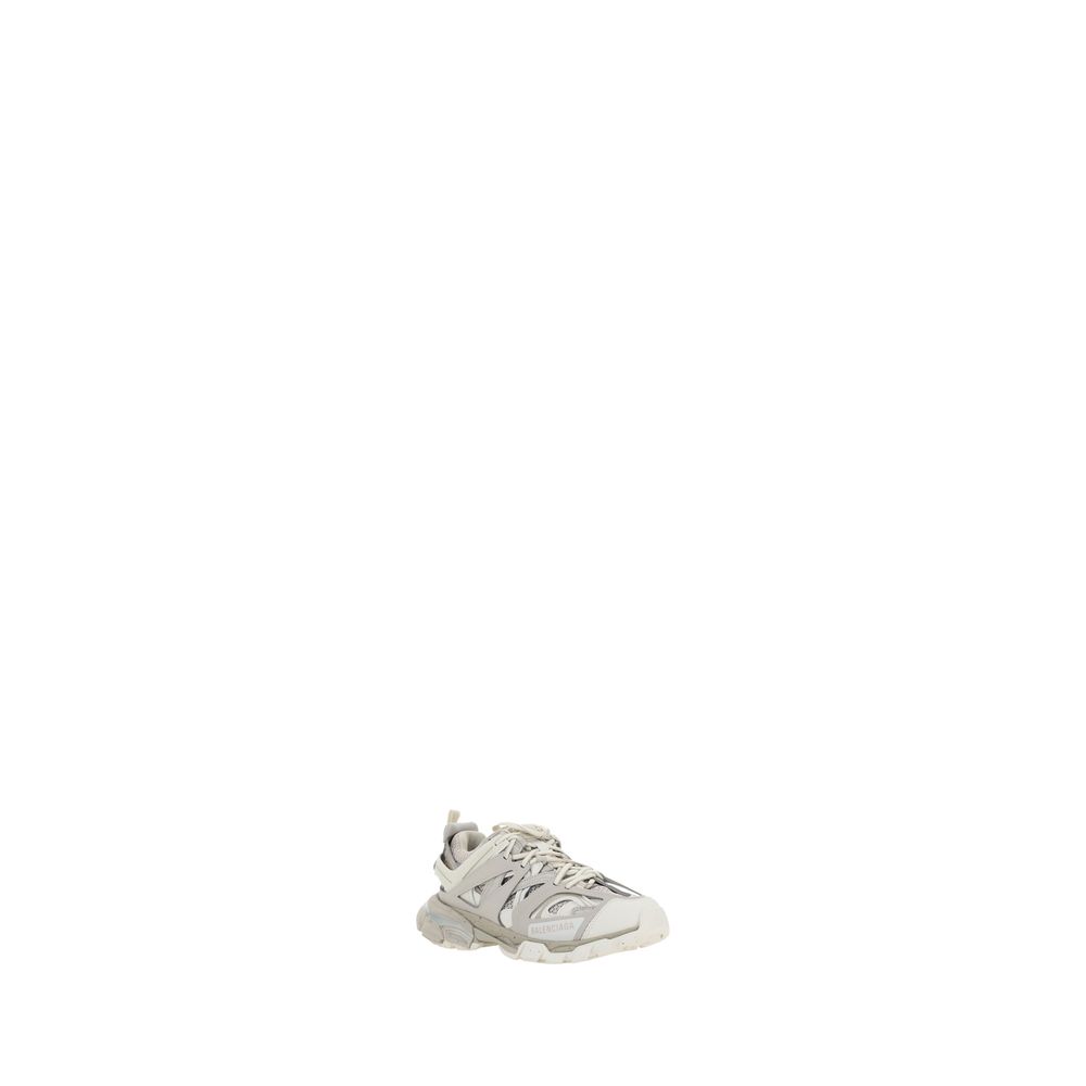 Athletic Sneakers by Balenciaga for women in polyester polyurethane polyethylene white, monogram & print showcases an impeccable silhouette, defined by an impeccable athletic style design that perfectly captures the essence of the Track Women's Athletic Polyester Polyurethane Polyethylene Sneakers.