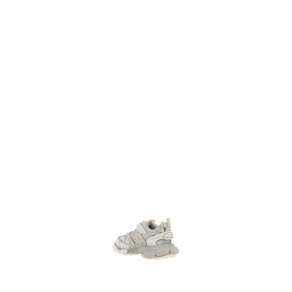 Athletic Sneakers by Balenciaga for women in polyester polyurethane polyethylene white, monogram & print features an effortless chic silhouette, showcasing the signature athletic style of the Track Women's Athletic Polyester Polyurethane Polyethylene Sneakers collection with a truly effortless chic finish.