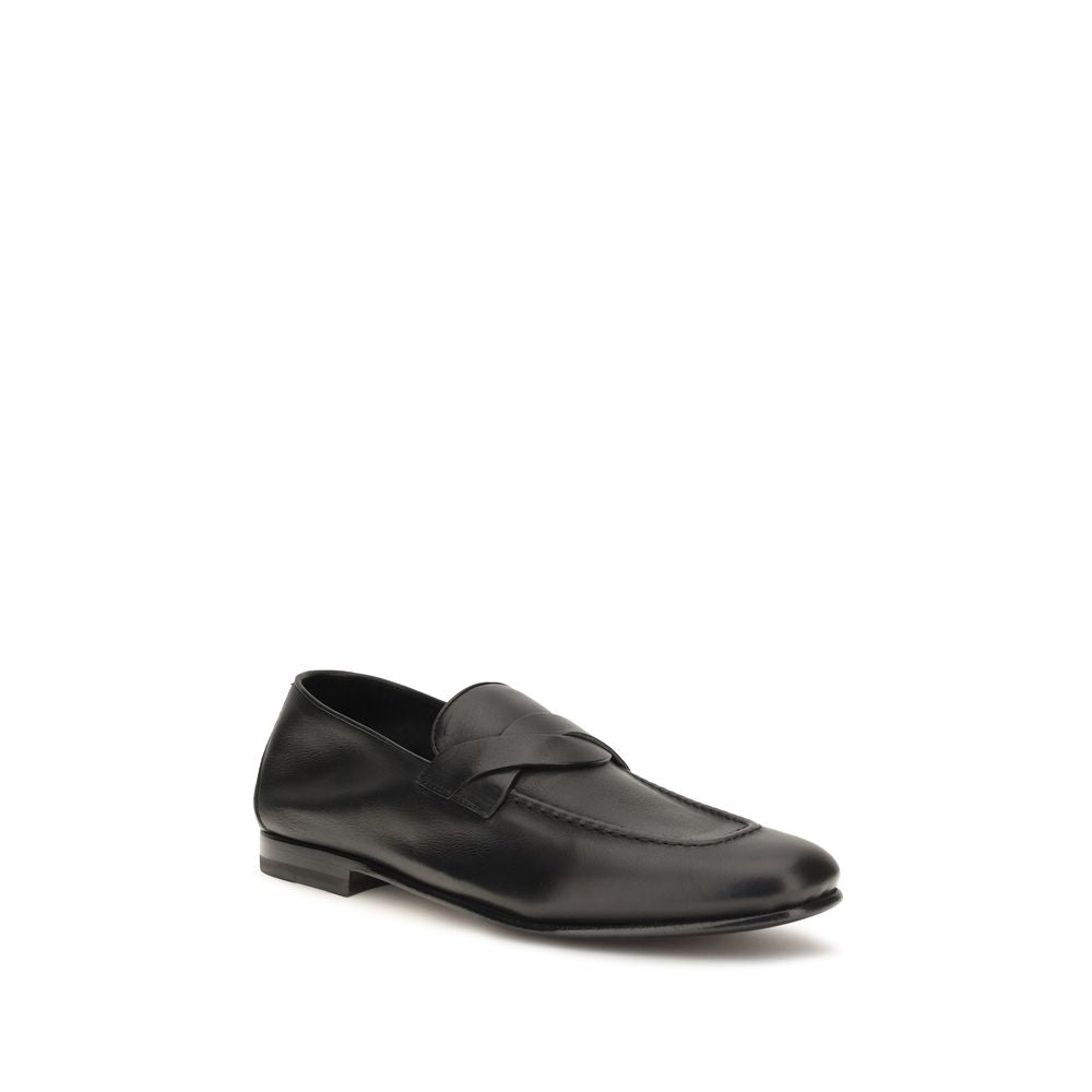 This Loafer Slip-On Strap Shoes by Tom Ford for men in bos taurus calf leather black features an exquisite silhouette from the Gigi Men's Bos Taurus Calf Leather Loafer Slip-On Strap Shoes collection, defined by a sophisticated and elegant .