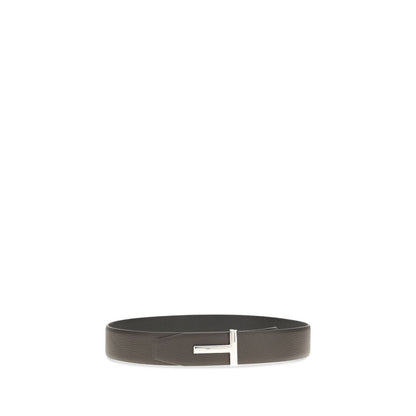 Belt by Tom Ford for men in bos taurus calfskin leather brown & monogram features a versatile silhouette, artfully showcasing the versatile design of the The Monogram Bos Taurus Calfskin Leather Belt for a sophisticated, premium finish.