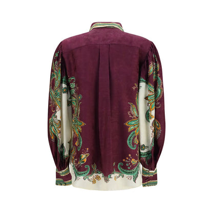Blouse by Alemais for women in viscose & silk multicolor showcases a sleek silhouette, elegantly detailed with a sleek and for a sleek finish.