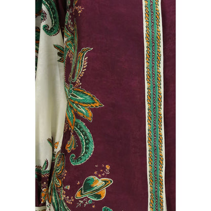 Blouse by Alemais for women in viscose & silk multicolor showcases a sharp silhouette, elegantly detailed with a sharp and sharp .