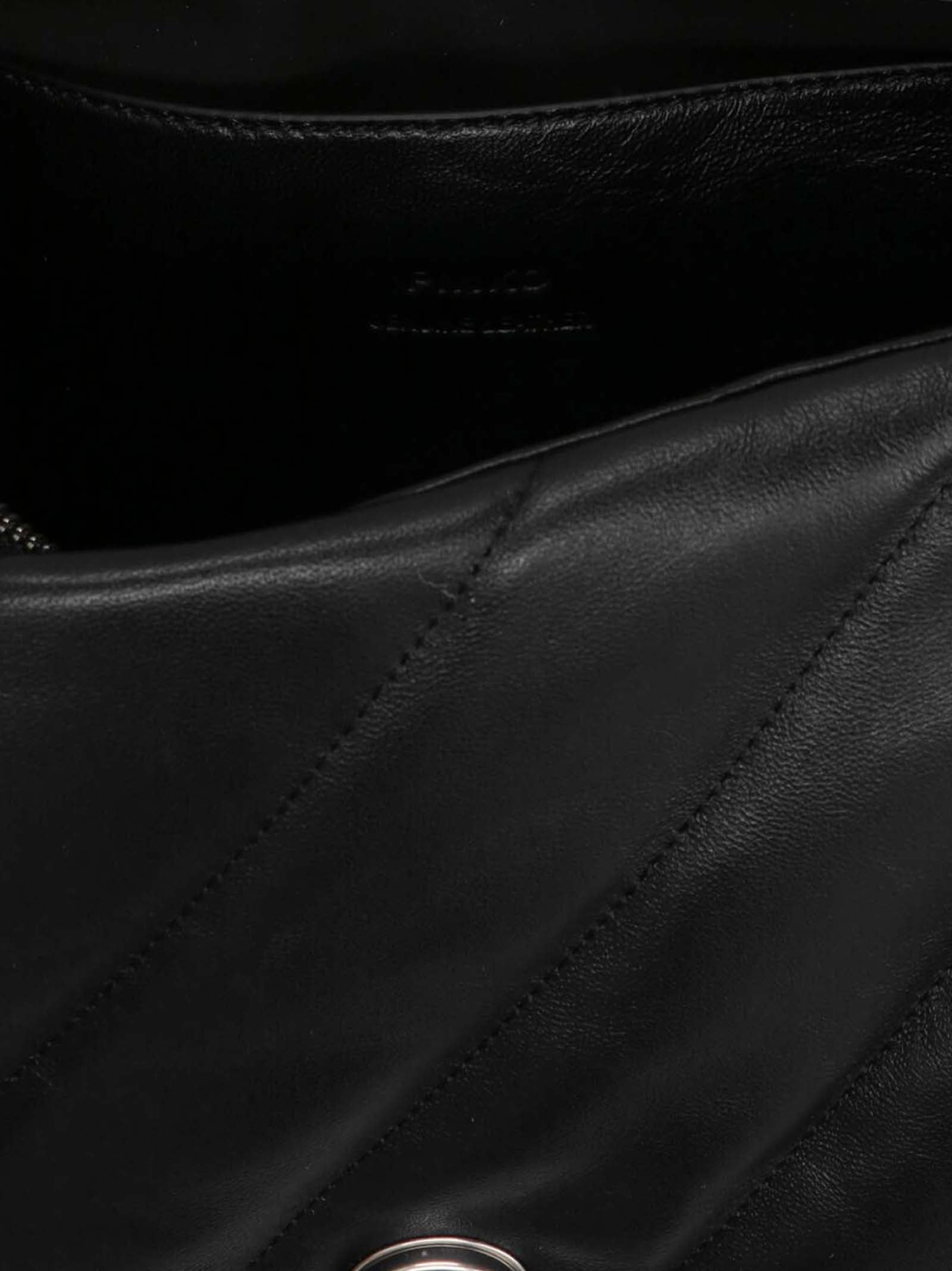 Quilted Crossbody Flap Handbag by PINKO for women in lamb leather black features a transformative elegance silhouette, showcasing a secure flap, magnetic & buckle, organized , and versatile crossbody-strap & shoulder-strap for a transformative elegance look.