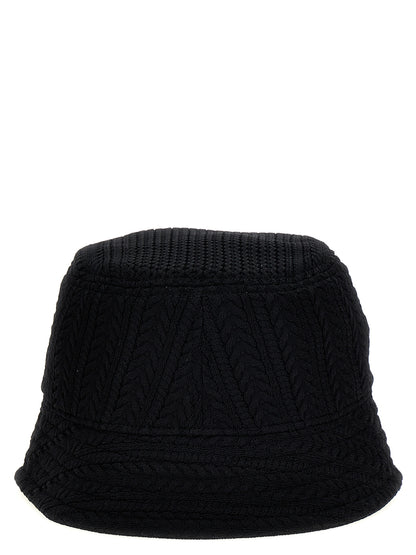 Bucket Hat by Jacquemus for unisex in nylon & viscose black features an effortless chic silhouette from the Nylon & Viscose Bucket Hat collection, showcasing a effortless chic design that offers a refined and effortless chic fit.