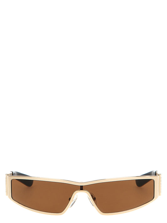 Sunglasses by Alexander McQueen for women in silk twill and multicolor presents a enviable silhouette, featuring multicolor coloured frame and with for a enviable look.