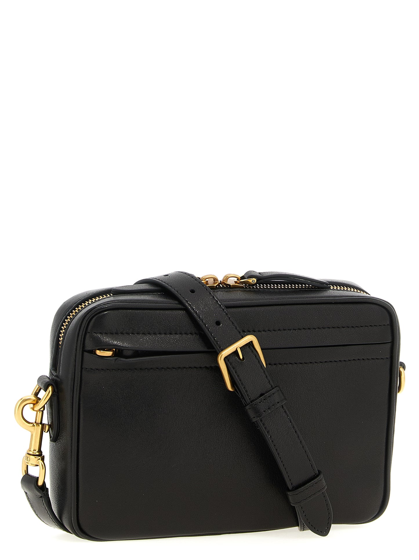 Crossbody Messenger Handbag by Valentino Garavani for unisex in polyester brown & signature showcases a versatile sophistication silhouette, featuring a secure zipper, versatile sophistication , and versatile crossbody-strap, shoulder-strap & adjustable-strap for a versatile sophistication finish.