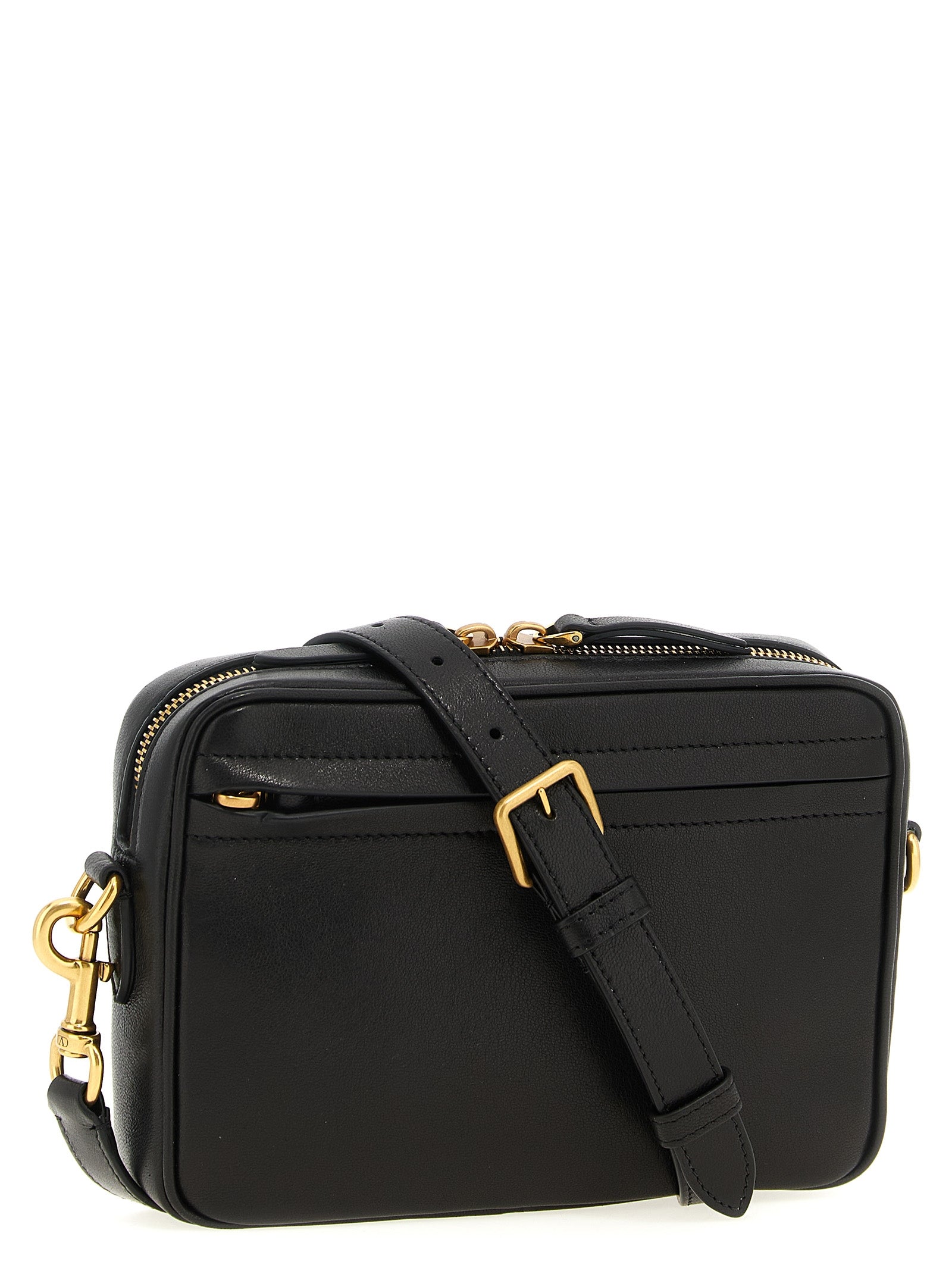 Crossbody Messenger Handbag by Valentino Garavani for unisex in polyester brown & signature showcases a versatile sophistication silhouette, featuring a secure zipper, versatile sophistication , and versatile crossbody-strap, shoulder-strap & adjustable-strap for a versatile sophistication finish.