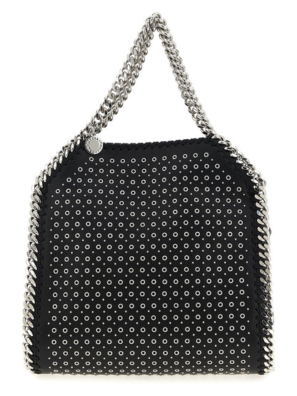 Stella McCartney Falabella Faux Patent Leather Mini Handbag - Black