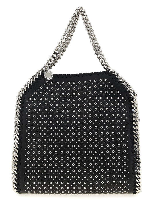 Stella McCartney Falabella Faux Patent Leather Mini Handbag - Black