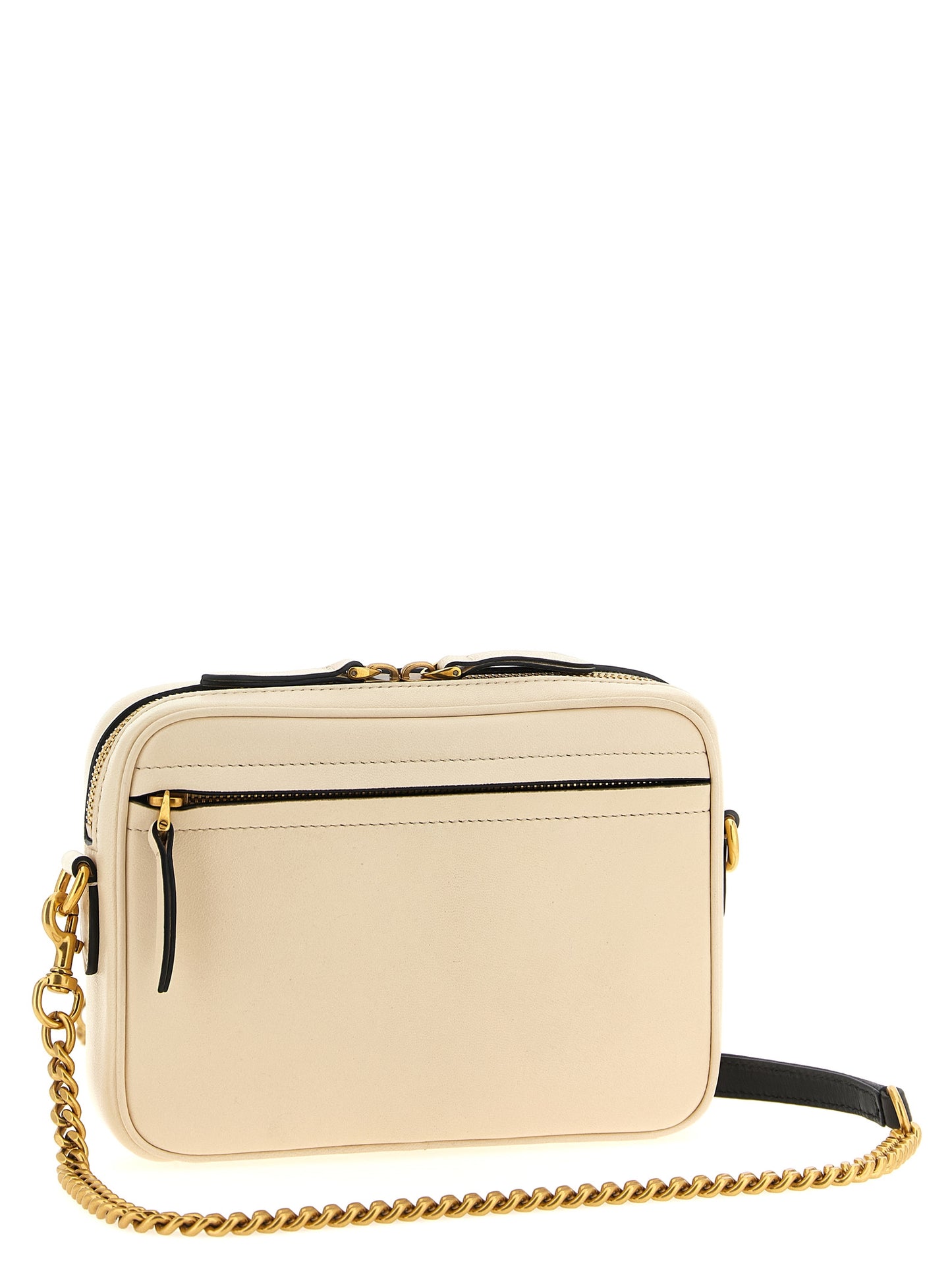Crossbody Messenger Handbag by Valentino Garavani for unisex in polyester bicolour, black, white & signature showcases a versatile sophistication silhouette, featuring a secure zipper, versatile sophistication , and versatile crossbody-strap, shoulder-strap & adjustable-strap for a versatile sophistication finish.