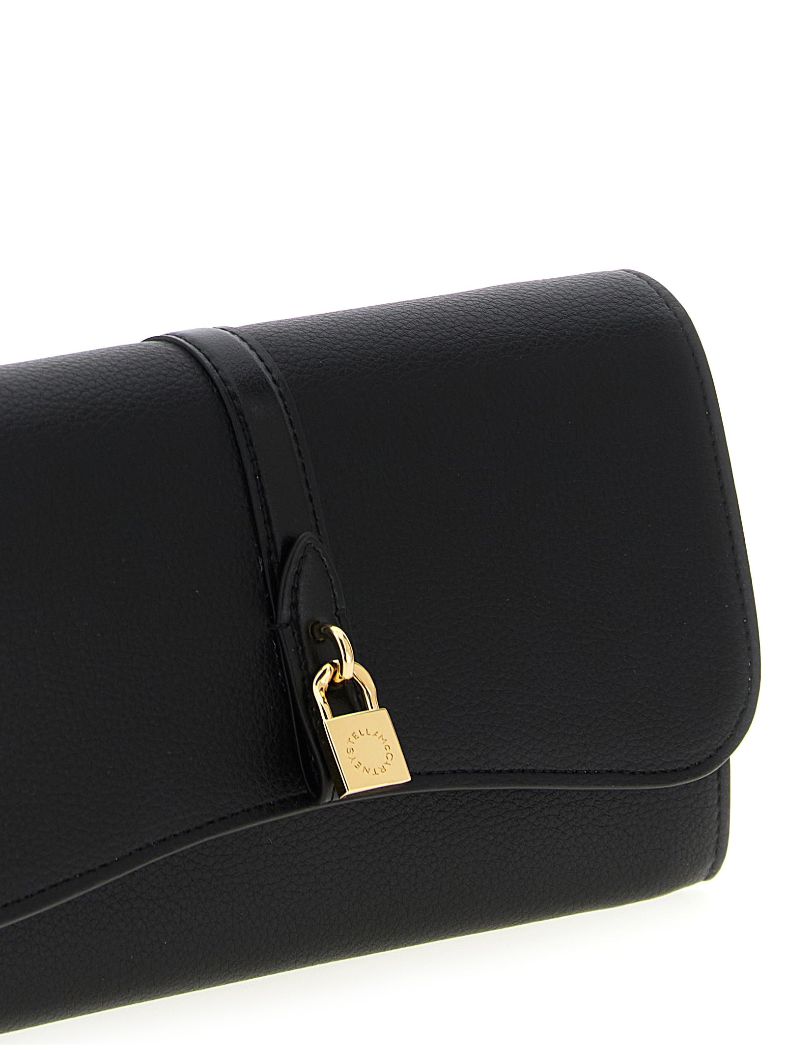 Cardholder Card Case by Stella McCartney for women in polyester black features a refined silhouette, showcasing the elegant lines of the Ryder Polyester Cardholder Card Case alongside premium card-organization eco-friendly for a refined finish.
