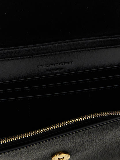 Cardholder Card Case by Stella McCartney for women in polyester black features an refined design, elegantly showcasing the refined Ryder Polyester Cardholder Card Case aesthetic while integrating sophisticated card-organization eco-friendly.