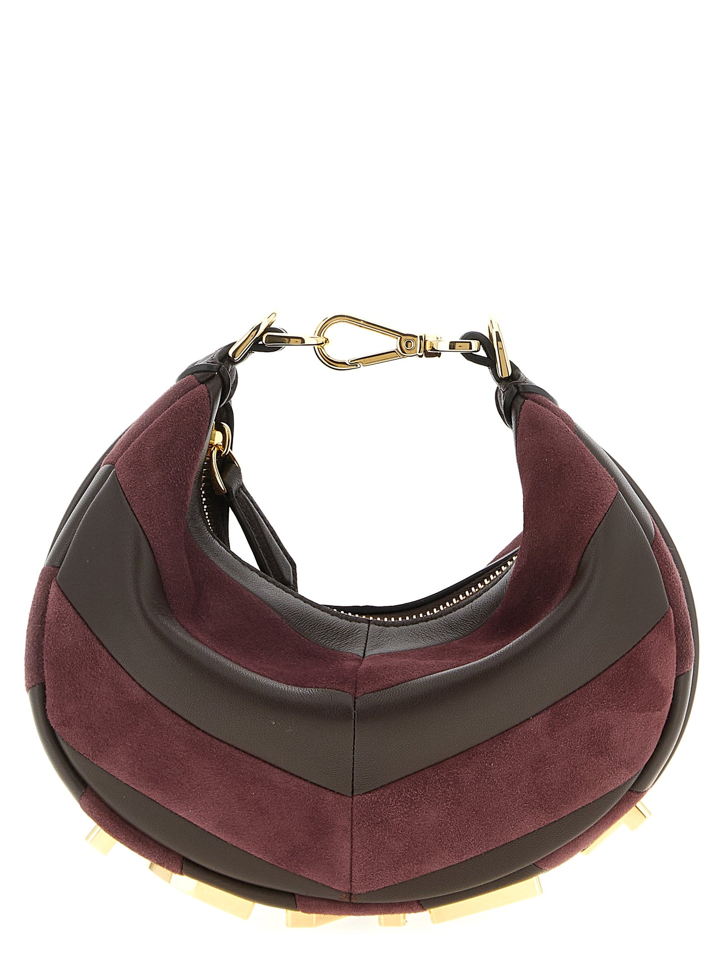 Mini Handbag by Fendi for women in lamb leather multicolor presents a ornamental silhouette, showcasing a secure zipper, ample , and versatile shoulder-strap, adjustable-strap & handle for a ornamental finish.