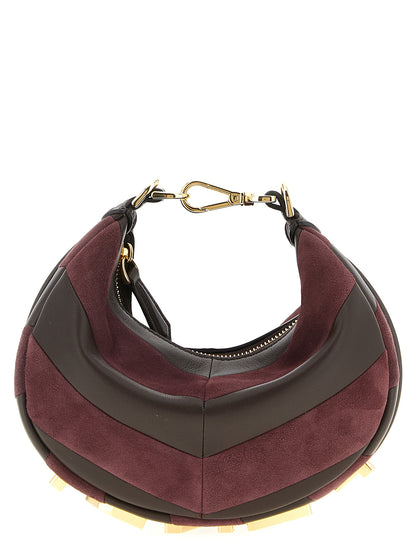Mini Handbag by Fendi for women in lamb leather multicolor presents a ornamental silhouette, showcasing a secure zipper, ample , and versatile shoulder-strap, adjustable-strap & handle for a ornamental finish.