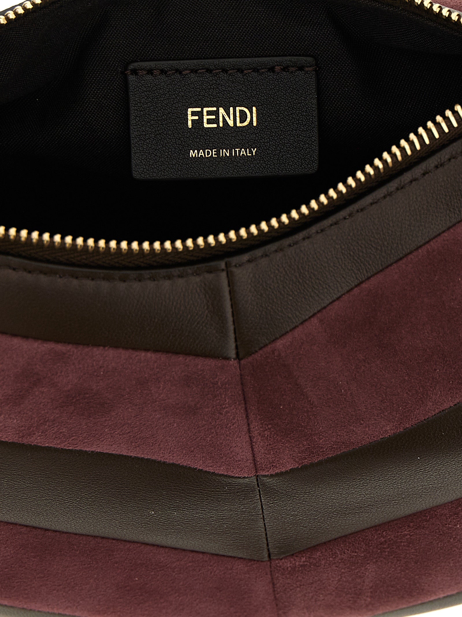 Mini Handbag by Fendi for women in lamb leather multicolor features a refined silhouette, showcasing a secure zipper, organized , and versatile shoulder-strap, adjustable-strap & handle for a refined finish.