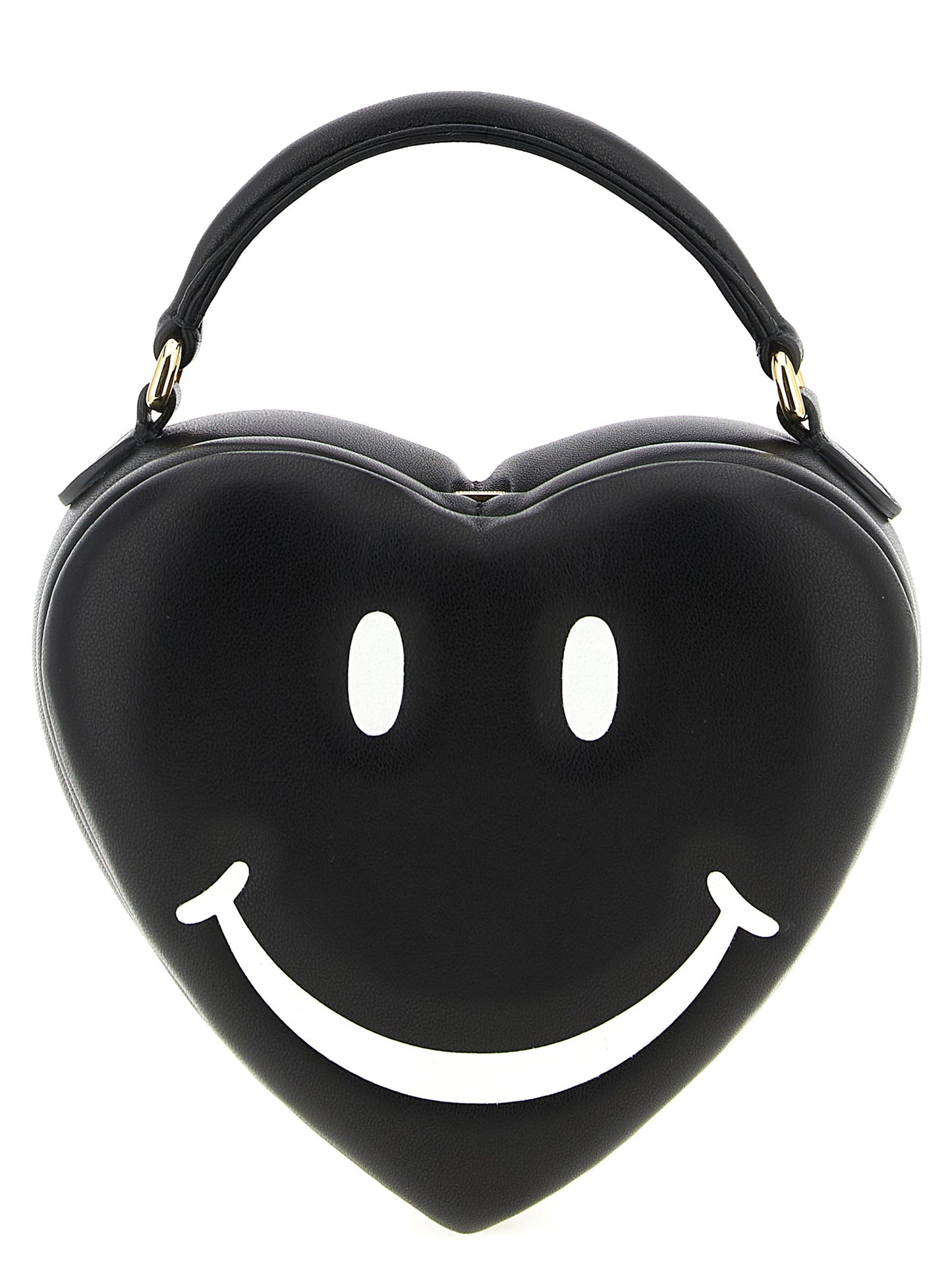 Handbag by Moschino for women in foam black features a refined silhouette, showcasing a secure , organized , and versatile shoulder-strap, adjustable-strap & handle for a refined finish.
