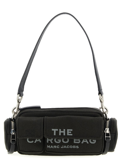 Marc Jacobs The Canvas Cargo Stretch Cotton Modal Shoulder Bag - Black