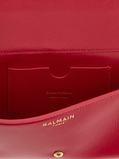 Cardholder Card Case by Balmain for women in calfskin leather fuchsia & gold showcases a couture-grade silhouette from the Shuffle Calfskin Leather Cardholder Card Case collection, highlighting functional card-organization for a couture-grade finish.