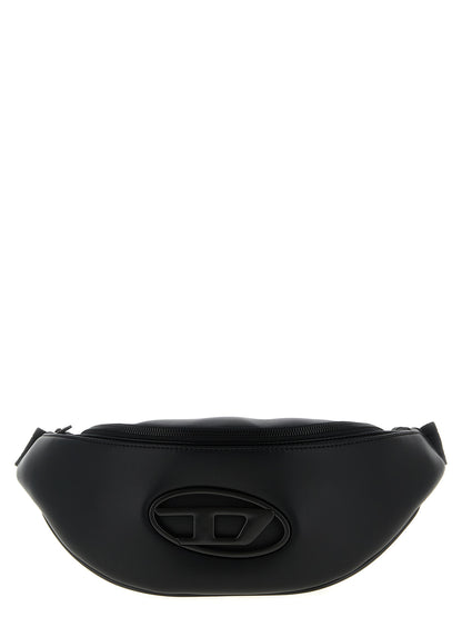 Crossbody Messenger Bag by Diesel for men in polyethylene & polyurethane black presents a artisanal Holi D Polyethylene & Polyurethane Crossbody Messenger Bag design, featuring a secure , ample , and artisanal crossbody-strap, shoulder-strap & adjustable-strap for a artisanal finish.