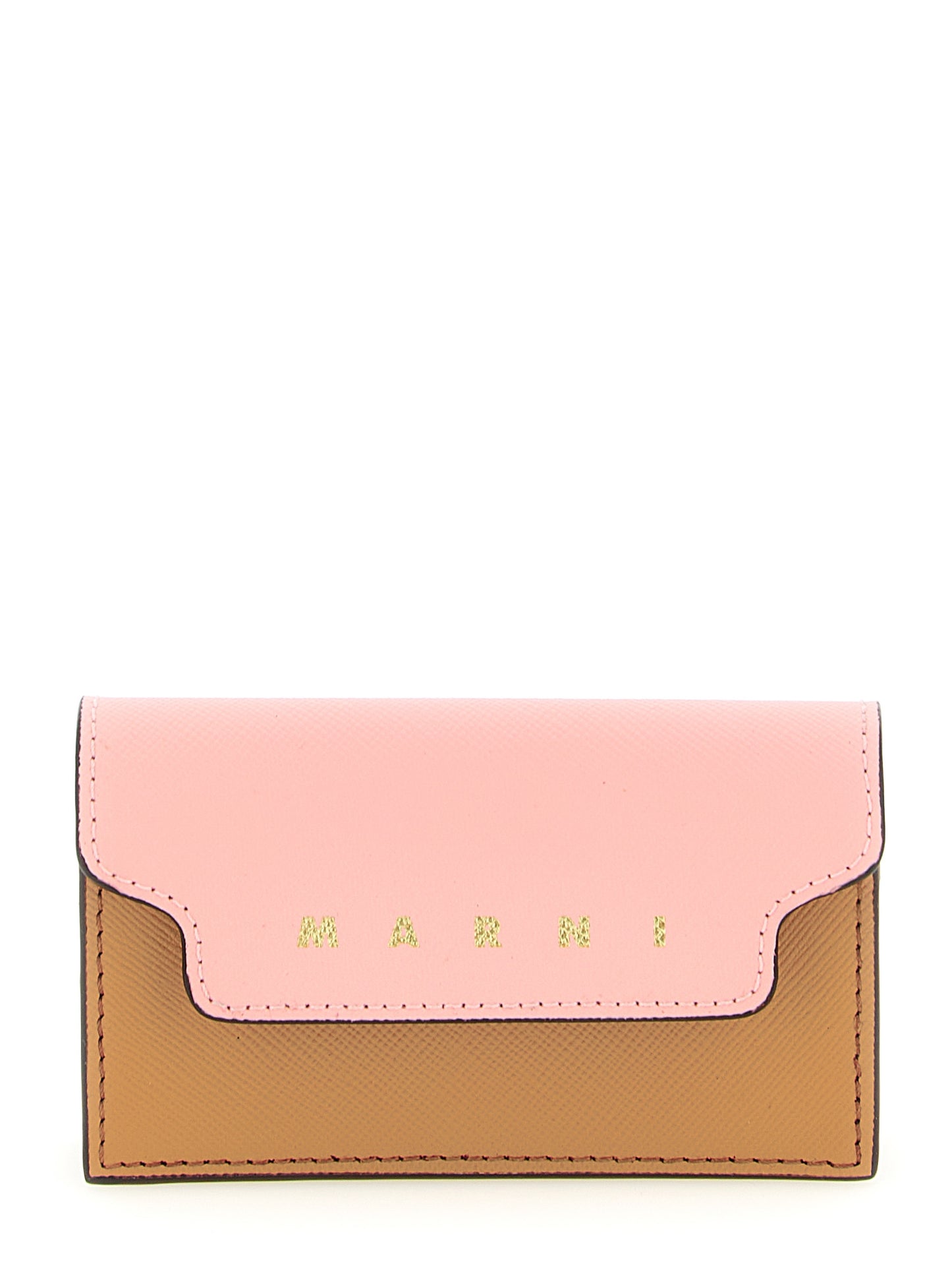 Cardholder Card Case by Marni for women in calfskin leather multicolor features an refined design, elegantly showcasing the refined Calfskin Leather Cardholder Card Case aesthetic while integrating sophisticated card-organization.