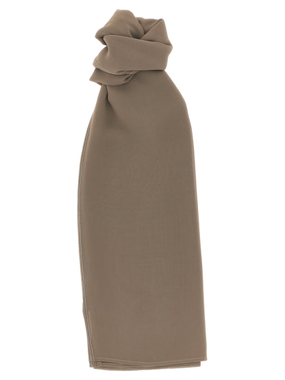 Scarf by Peserico for women in polyester brown showcases a eye catching silhouette, artfully capturing the essence of the eye catching Polyester Scarf design for a sophisticated look.