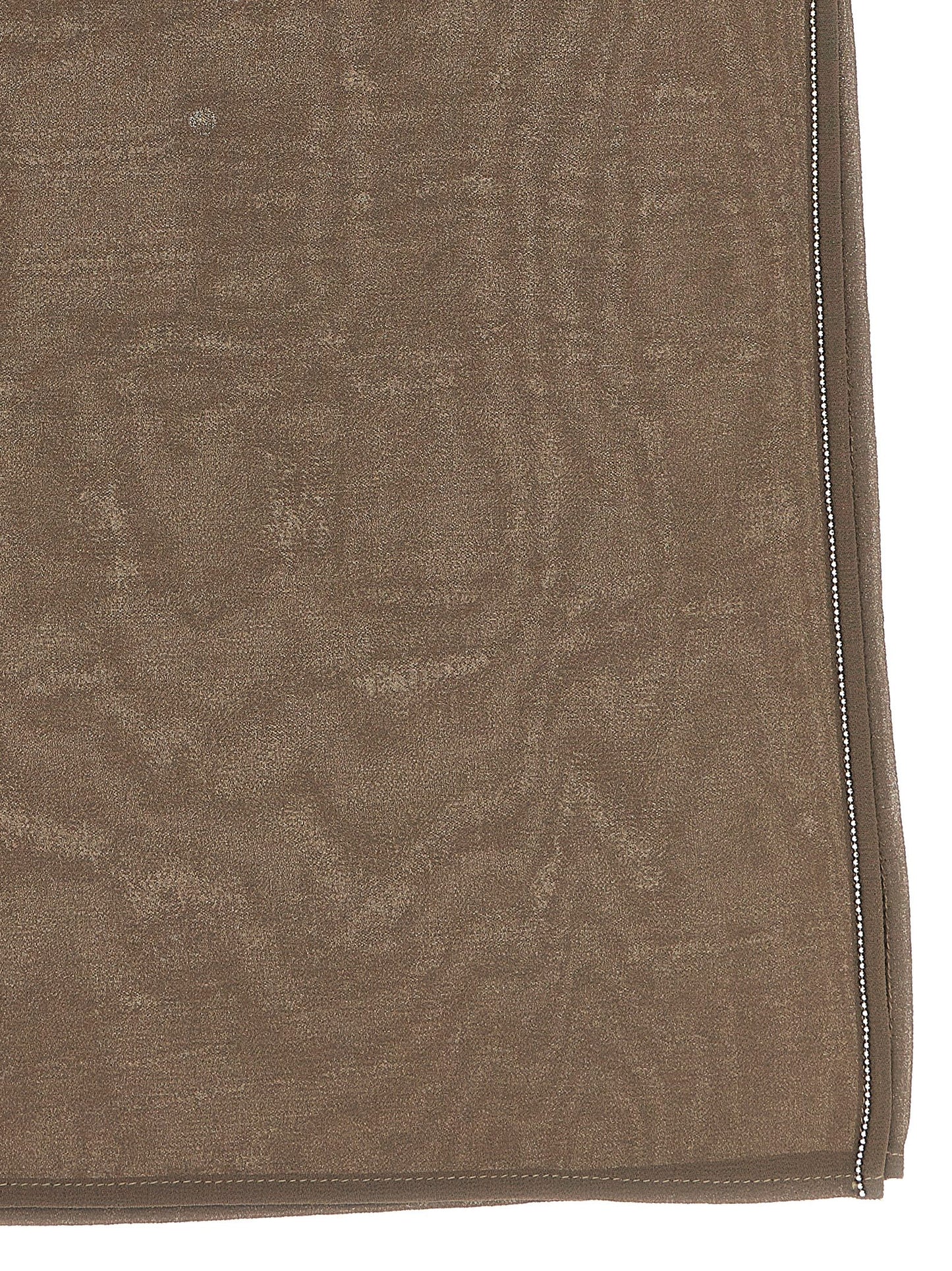 Scarf by Peserico for women in polyester brown features a timeless silhouette, artfully capturing the essence of the timeless Polyester Scarf design for a sophisticated look.