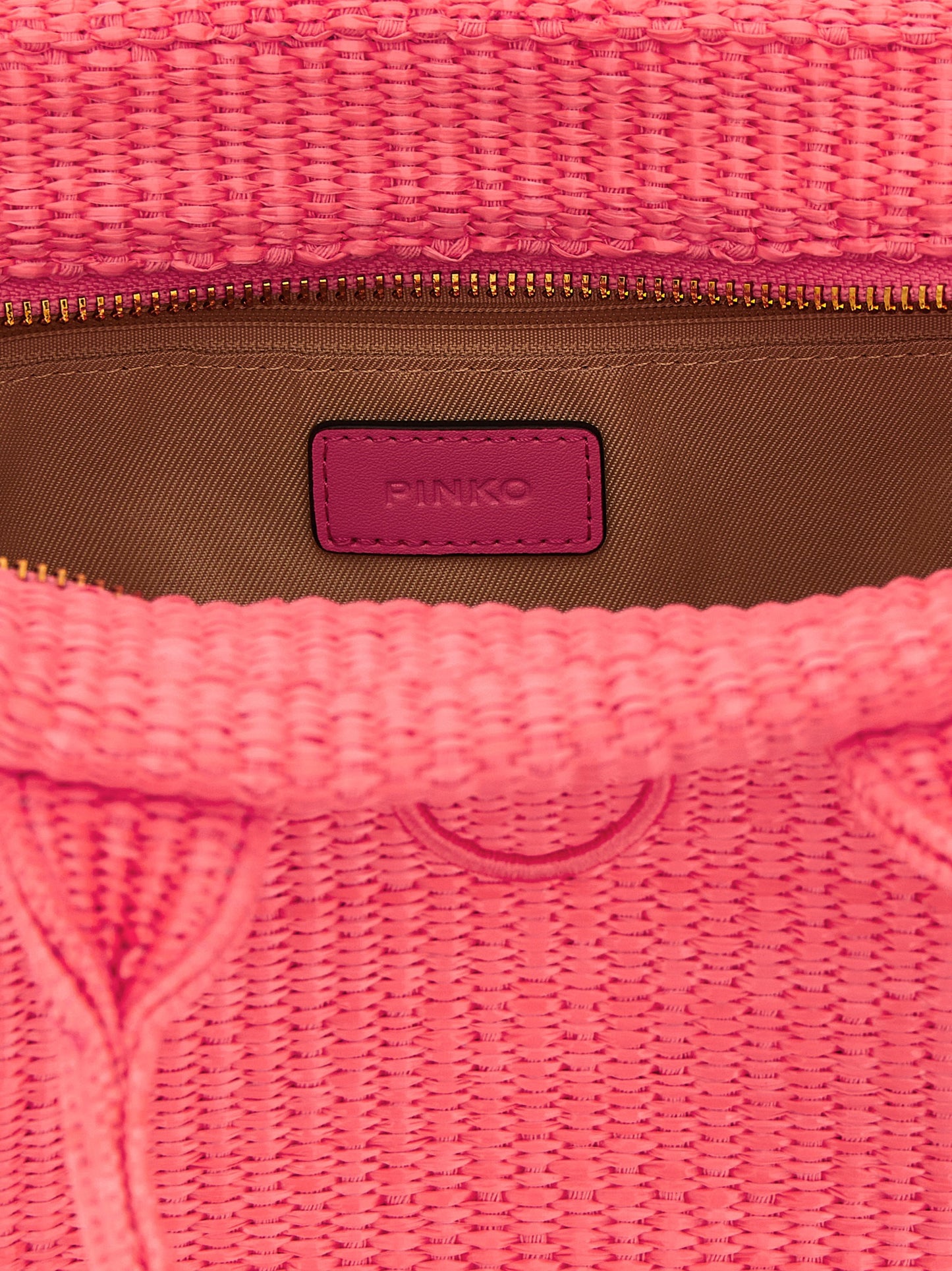 Mini Beach Shopper Tote Bag by PINKO for women in polyester polyurethane & polyethylene fuchsia features an jet-set Love Birds Polyester Polyurethane & Polyethylene Mini Beach Shopper Tote Bag design with a secure zipper, ample , and versatile handle for an jet-set finish.