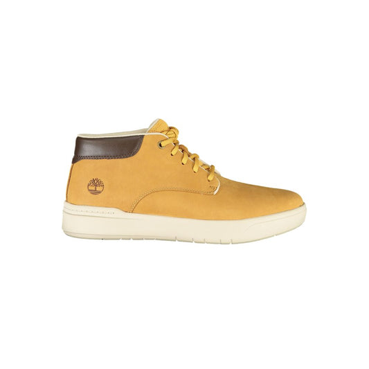 Athletic Sneakers by Timberland for men in polyurethane cotton blue, brown & signature features an stately silhouette, showcasing the signature athletic style of the Men's Athletic Polyurethane Cotton Sneakers collection with a truly stately finish.