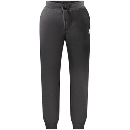 Joggers by U.S. Grand Polo for men in cotton polyester black features a polished silhouette with a polished , reaching a polished long and finished with a polished .