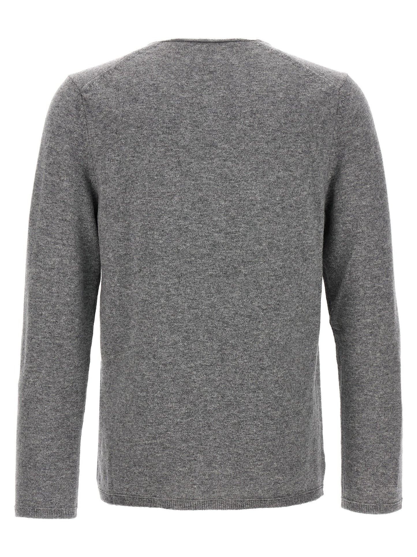 Cardigan by Comme Des Garçons for men in wool gray features an impeccable silhouette, showcasing a sophisticated and detail for a truly impeccable finish.