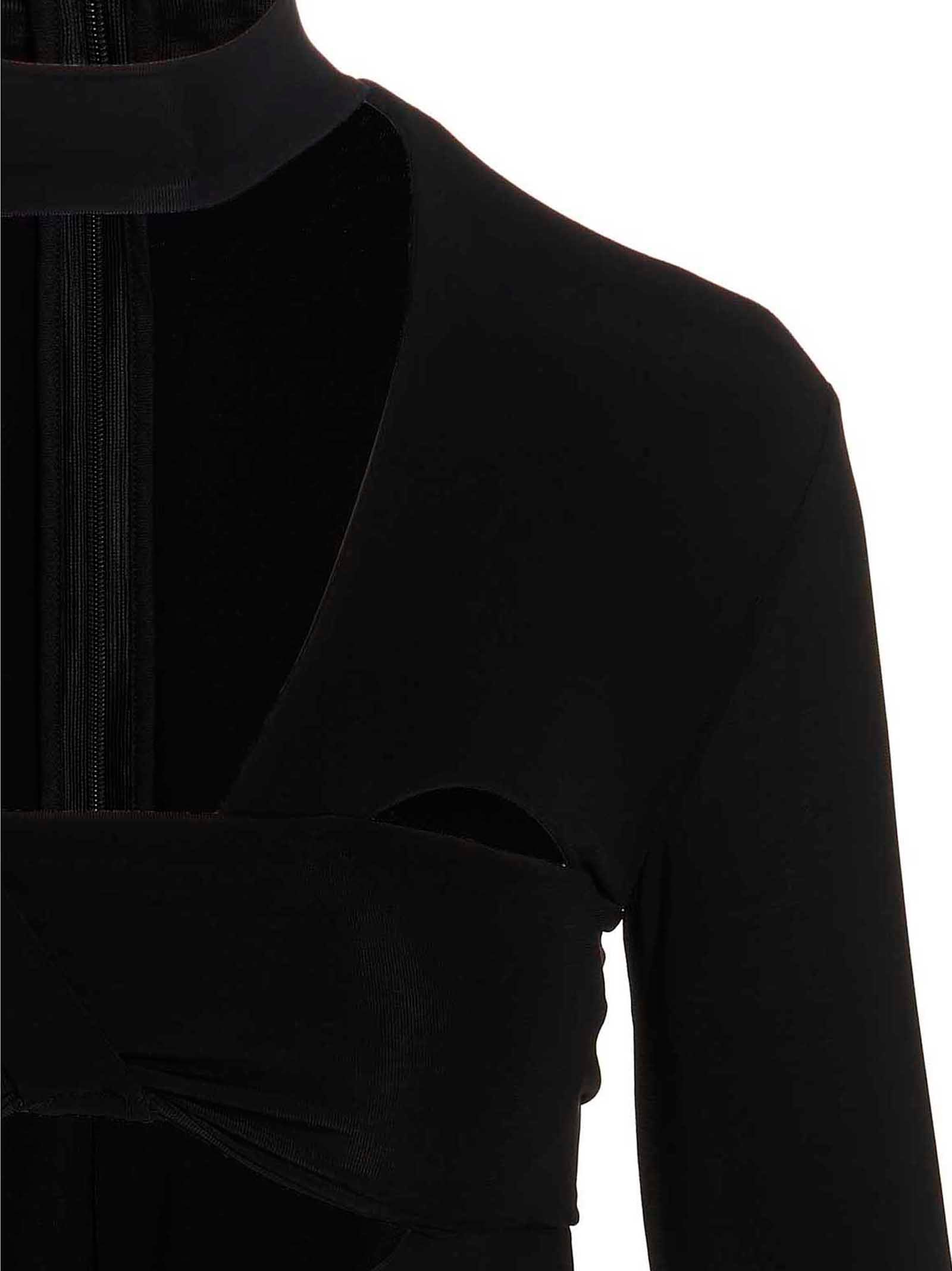 Bodysuit by Ambush for women in stretch viscose black features a exclusive silhouette, artfully finished with a exclusive and for a exclusive look.