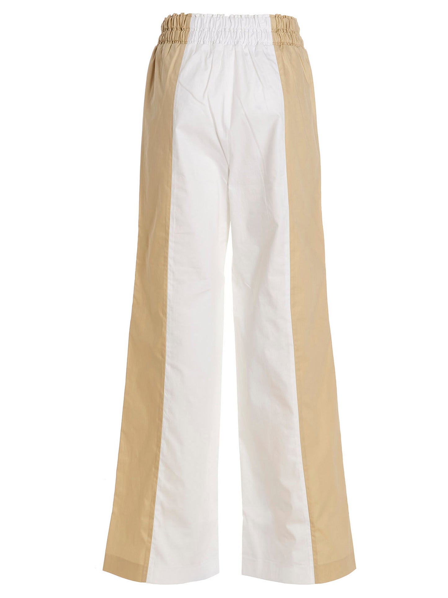 Casual Pants by Fabiana Filippi for women in cotton multicolor features an sophisticated and relaxed-fit with a precise long, creating a sophisticated and sophisticated silhouette.