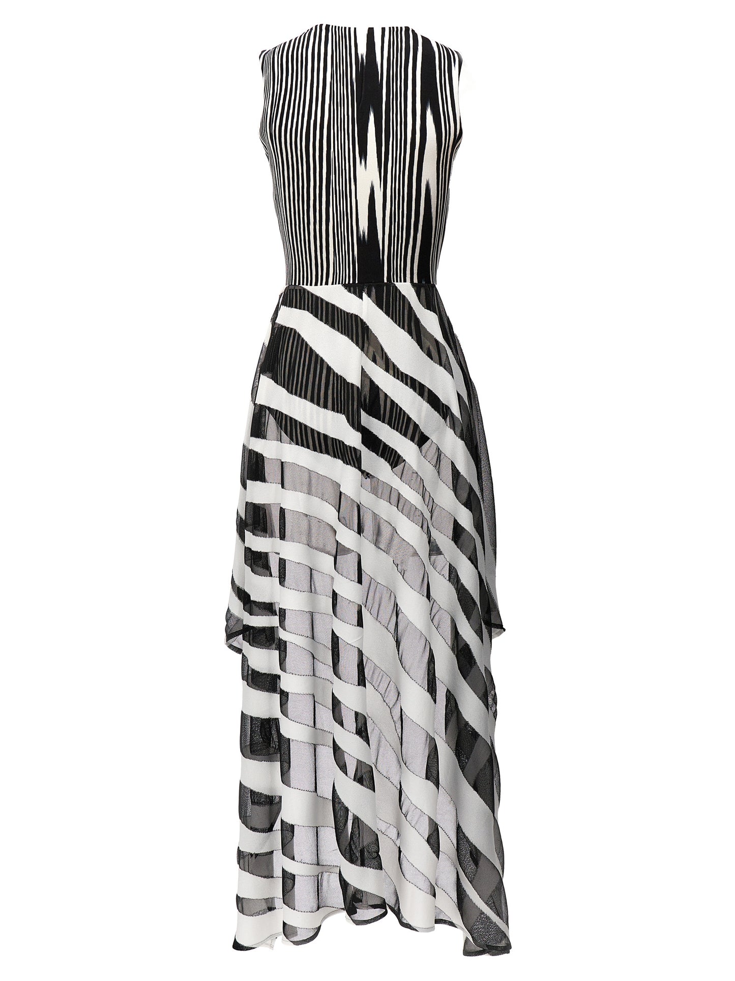 Bodysuit by Missoni for women in viscose bicolour, black, white, patterned & print features an amazing silhouette, showcasing a design and amazing for a truly amazing fit.