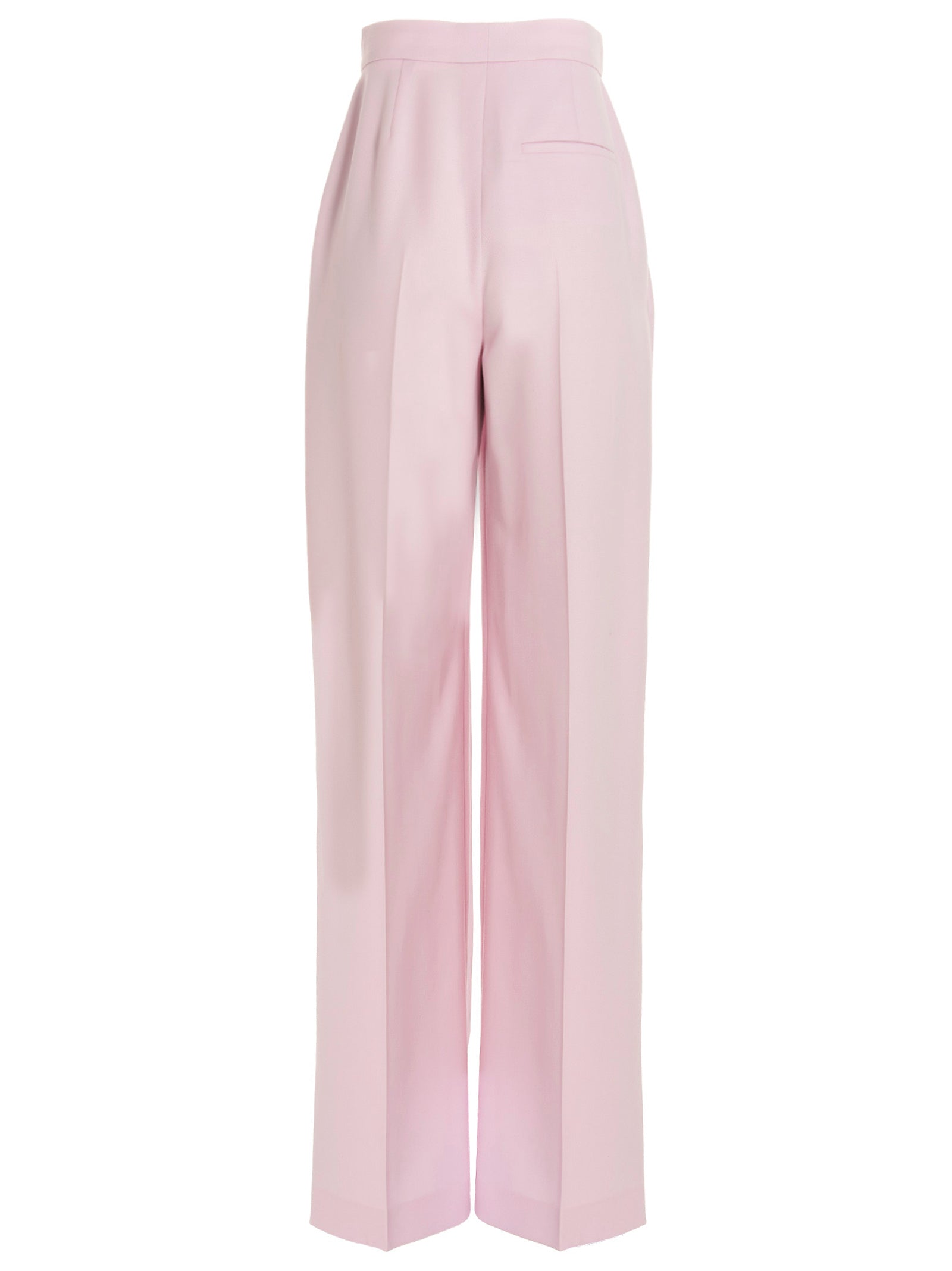 Casual Pants by Alexander McQueen for women in wool multicolor & pink features an sophisticated and with a precise long, creating a sophisticated and sophisticated silhouette.