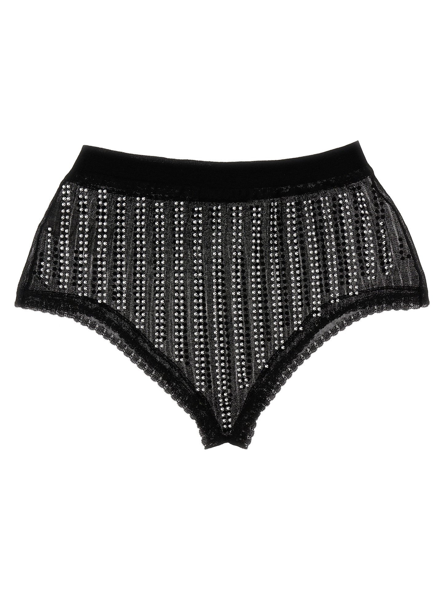 This Underpants Briefs by Paco Rabanne for women in polyamide & polyester black & transparent features a flawless silhouette from the Women's Polyamide & Polyester Underpants Briefs collection, offering a flawless fit designed for premium comfort.