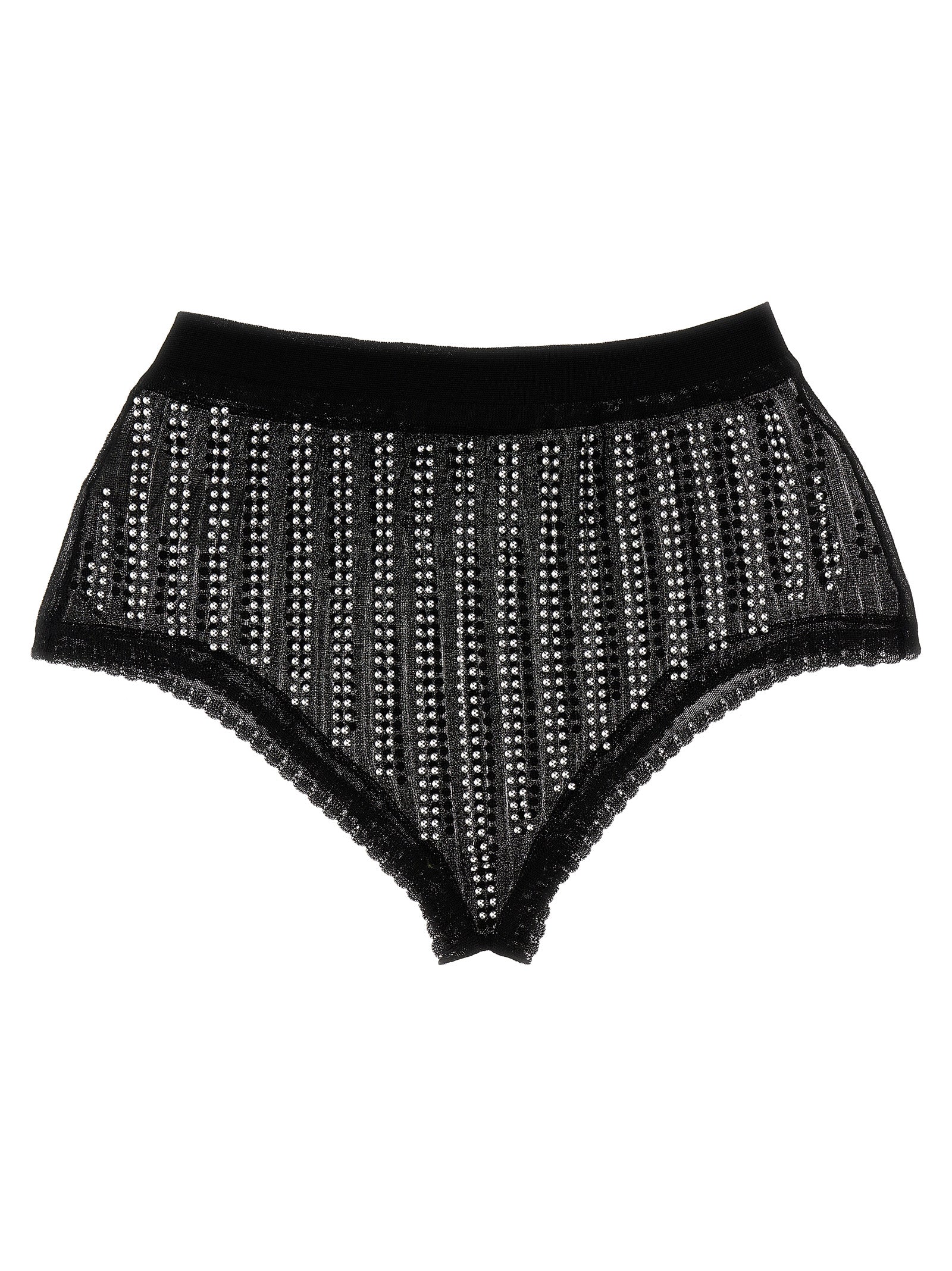 This Underpants Briefs by Paco Rabanne for women in polyamide & polyester black & transparent features a flawless silhouette from the Women's Polyamide & Polyester Underpants Briefs collection, offering a flawless fit designed for premium comfort.